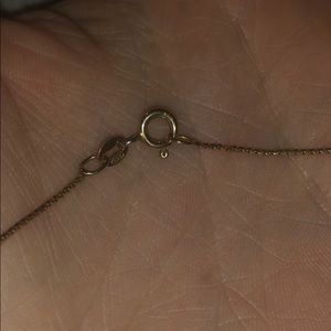 Jewelry - Caroline nameplate necklace in plated yellow gold Jewelry - Caroline nameplate necklace in plated yellow gold